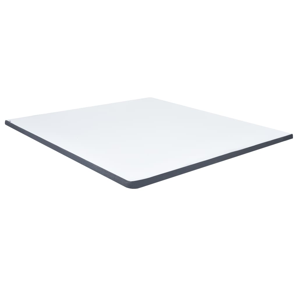 Κρεβάτι Boxspring Σκούρο Γκρι 180 x 200 εκ. Υφασμάτινο - PAKOBAZAAR