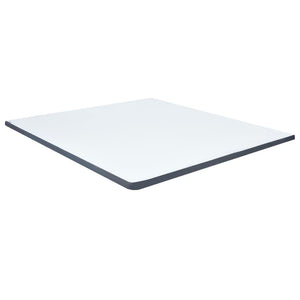 Κρεβάτι Boxspring Σκούρο Γκρι 200 x 200 εκ. Υφασμάτινο - Pakobazaar