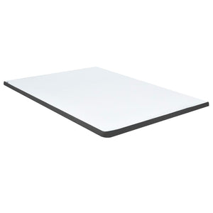 Κρεβάτι Boxspring Σκούρο Γκρι 140 x 200 εκ. Υφασμάτινο