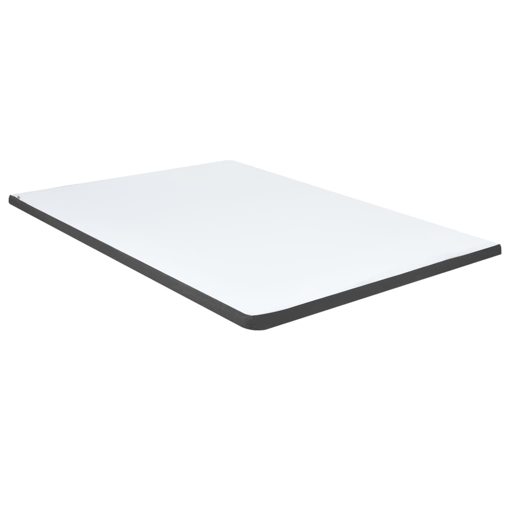 Κρεβάτι Boxspring Σκούρο Γκρι 140 x 200 εκ. Υφασμάτινο - PAKOBAZAAR