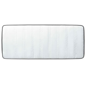Κρεβάτι Boxspring Σκούρο Γκρι 100 x 200 εκ. Υφασμάτινο - PAKOBAZAAR