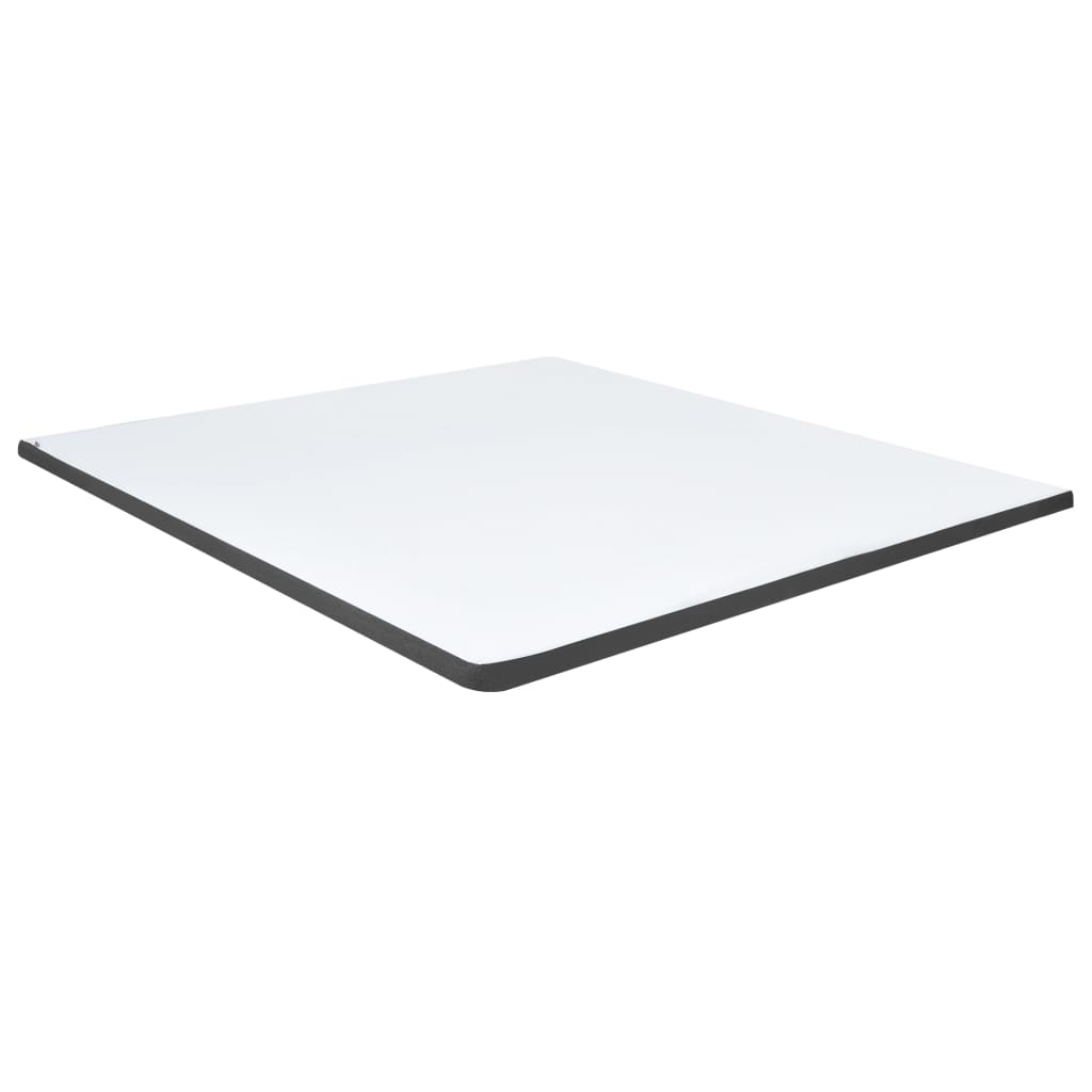 Κρεβάτι Boxspring Σκούρο Γκρι 160 x 200 εκ. Υφασμάτινο - Pakobazaar
