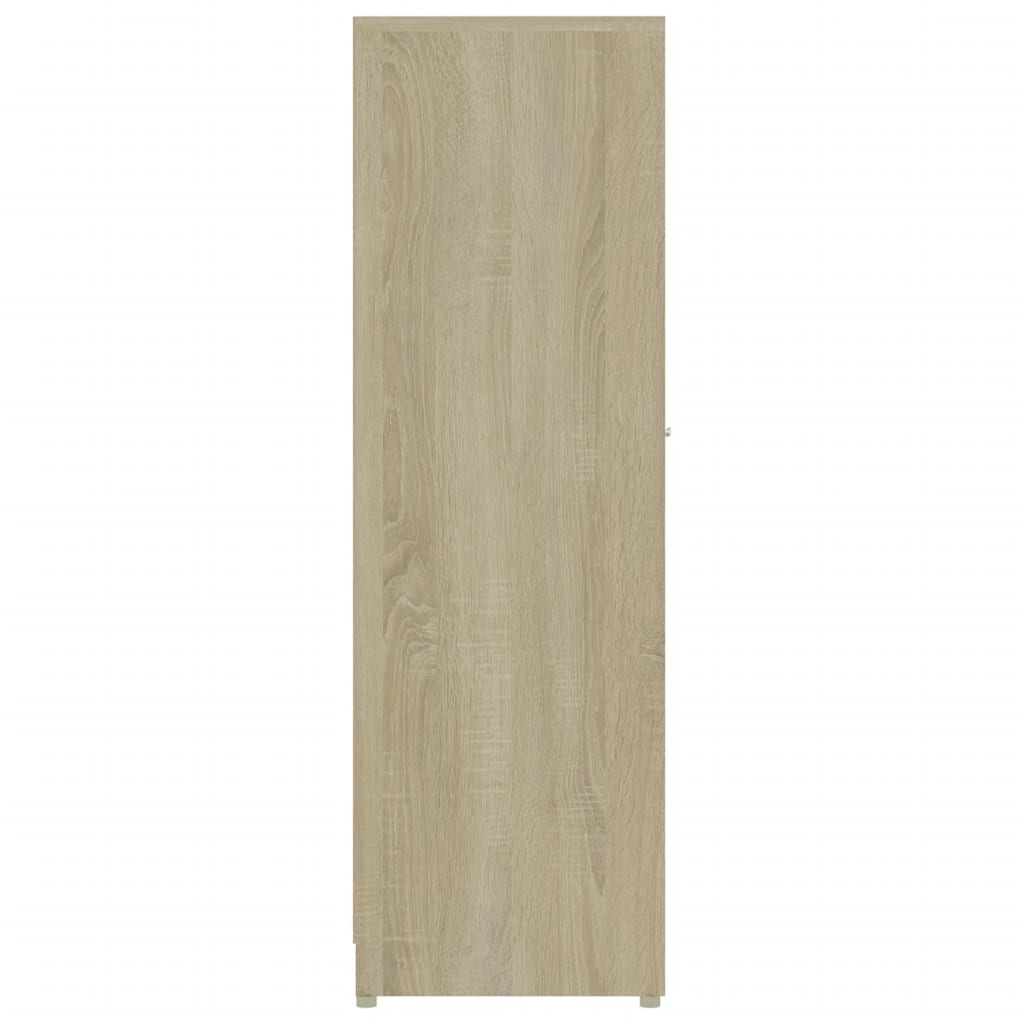 Στήλη Μπάνιου Sonoma Δρυς 30 x 30 x 95 εκ. Επεξεργασμένο Ξύλο