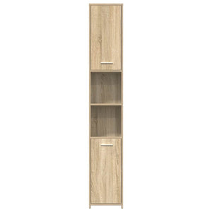 Στήλη Μπάνιου Sonoma Δρυς 30 x 30 x 183,5 εκ. από Επεξ. Ξύλο