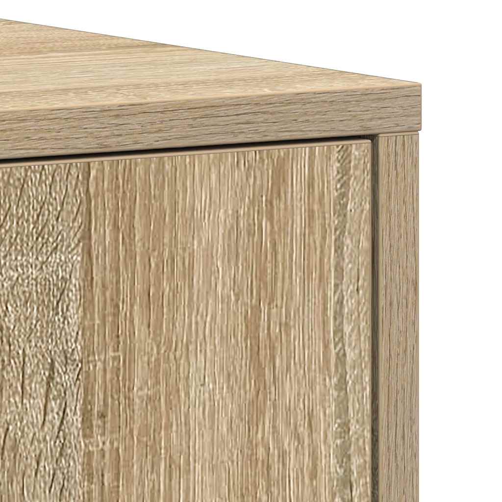 Στήλη Μπάνιου Sonoma Δρυς 30 x 30 x 183,5 εκ. από Επεξ. Ξύλο