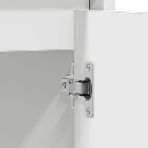 Ντουλάπι Νιπτήρα Λευκό 60 x 33 x 60 εκ. από Επεξ. Ξύλο