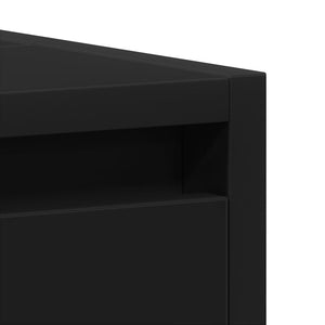 Ντουλάπι Νιπτήρα Μαύρο 60 x 33 x 61 εκ. από Επεξ. Ξύλο - Pakobazaar