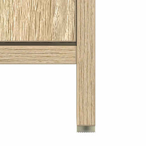 Ντουλάπι Νιπτήρα Sonoma Δρυς 60 x 33 x 61 εκ. από Επεξ. Ξύλο