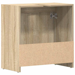 Ντουλάπι Νιπτήρα Sonoma Δρυς 60 x 33 x 61 εκ. από Επεξ. Ξύλο