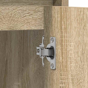 Ντουλάπι Νιπτήρα Sonoma Δρυς 60 x 33 x 61 εκ. από Επεξ. Ξύλο
