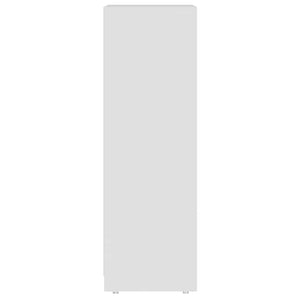 Στήλη Μπάνιου Λευκή 30 x 30 x 95 εκ. από Επεξ. Ξύλο