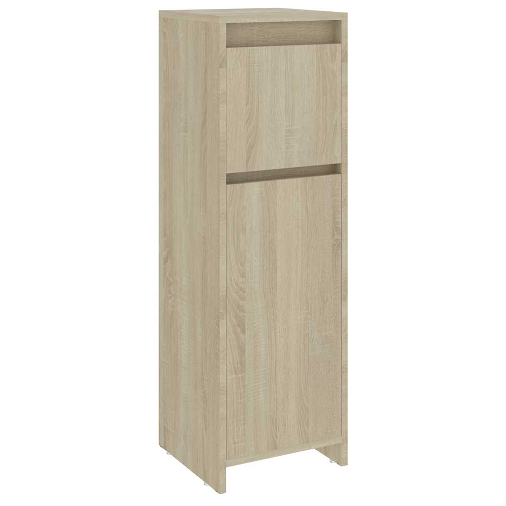 Στήλη Μπάνιου Sonoma Δρυς 30 x 30 x 95 εκ. από Επεξ. Ξύλο
