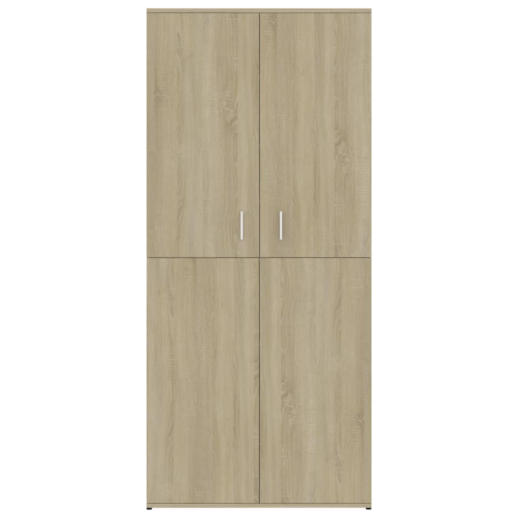 Παπουτσοθήκη Sonoma Δρυς 80 x 39 x 178 εκ. από Επεξ. Ξύλο