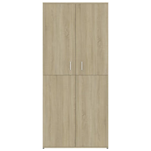 Παπουτσοθήκη Sonoma Δρυς 80 x 39 x 178 εκ. από Επεξ. Ξύλο