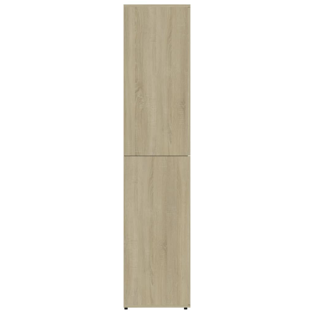Παπουτσοθήκη Sonoma Δρυς 80 x 39 x 178 εκ. από Επεξ. Ξύλο