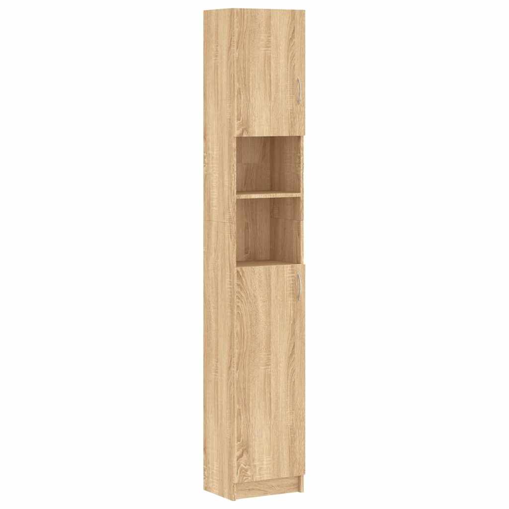 Στήλη Μπάνιου Sonoma Δρυς 32 x 25,5 x 190 εκ. Επεξ. Ξύλο