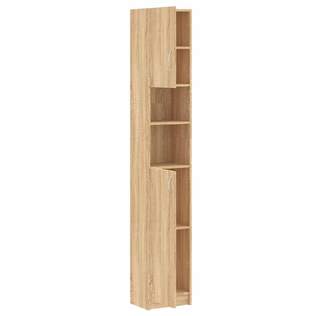 Στήλη Μπάνιου Sonoma Δρυς 32 x 25,5 x 190 εκ. Επεξ. Ξύλο