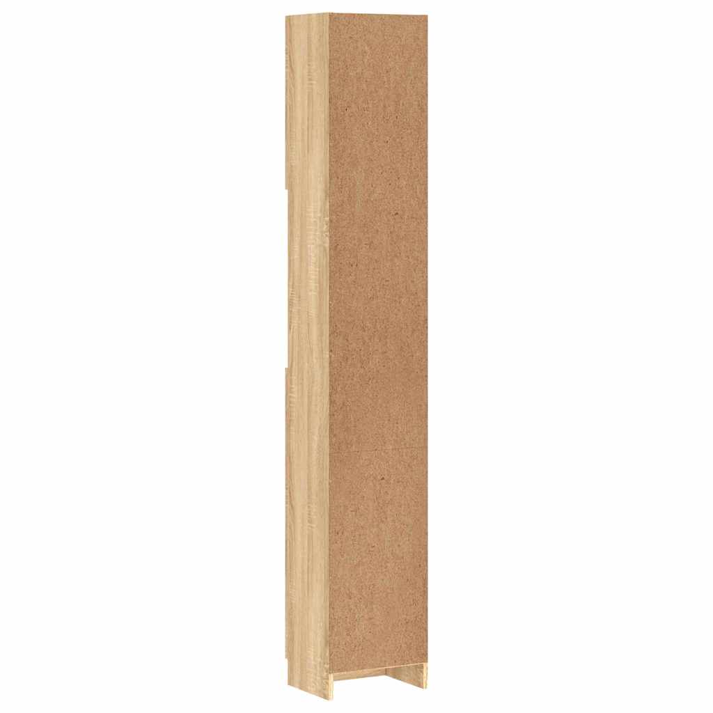 Στήλη Μπάνιου Sonoma Δρυς 32 x 25,5 x 190 εκ. Επεξ. Ξύλο