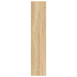 Ραφιέρα Τοίχου Sonoma Δρυς 90 x 16 x 78 εκ. από Επεξ. Ξύλο - Pakobazaar
