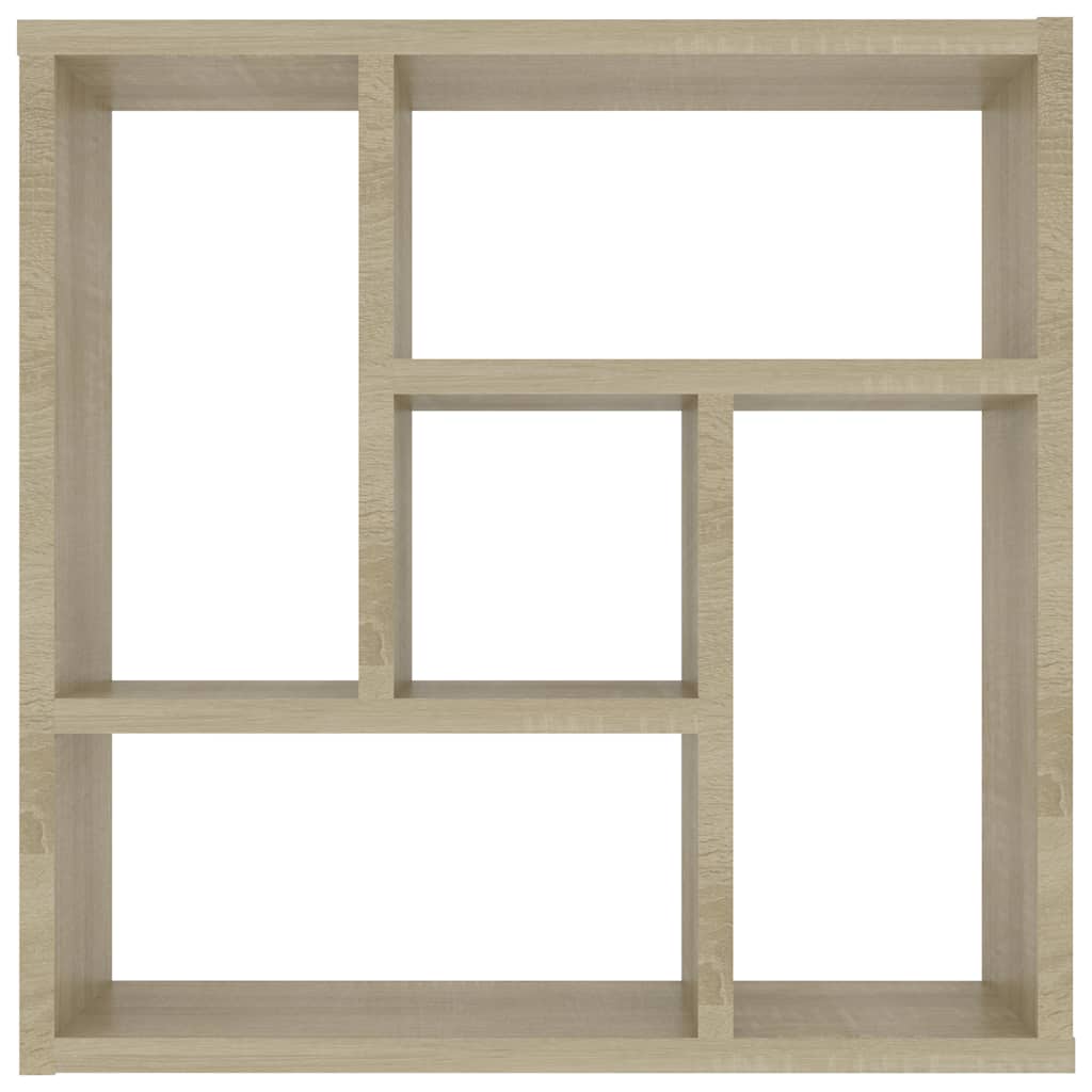 Ραφιέρα Τοίχου Sonoma Δρυς 45,1 x 16 x 45,1 εκ. από Επεξ. Ξύλο - Pakobazaar