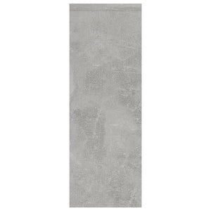 Ραφιέρα Τοίχου Γκρι Σκυροδέματος 45,1x16x45,1εκ. από Επεξ. Ξύλο - Pakobazaar