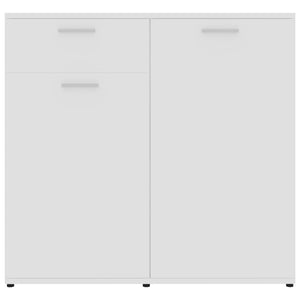 Μπουφές Λευκός 160 x 36 x 75 εκ. από Μοριοσανίδα