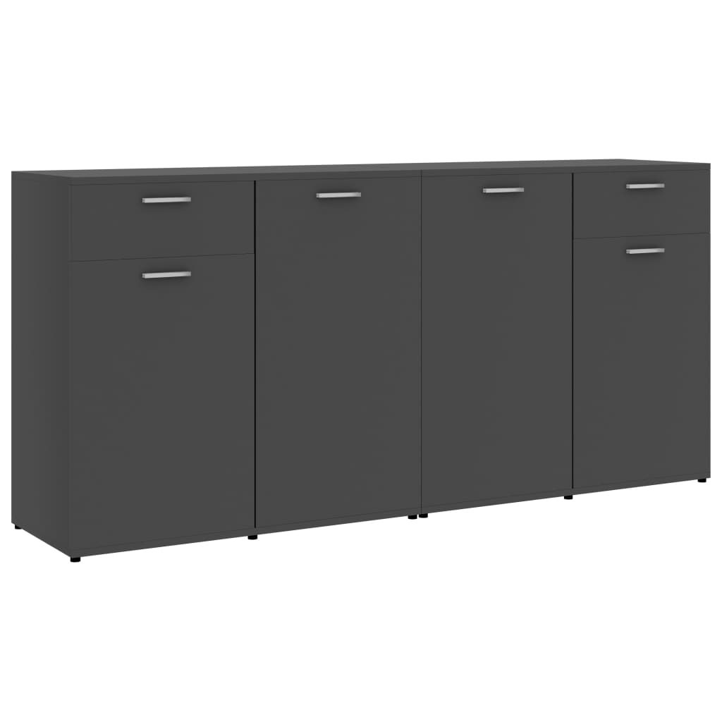 Μπουφές Γκρι 160 x 36 x 75 εκ. από Μοριοσανίδα