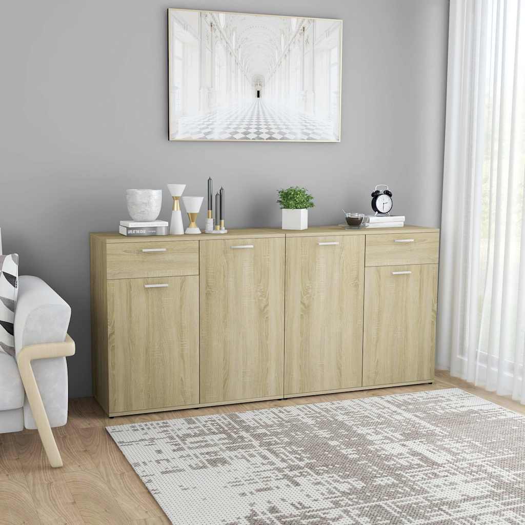 Μπουφές Sonoma Δρυς 160 x 36 x 75 εκ. Μοριοσανίδα