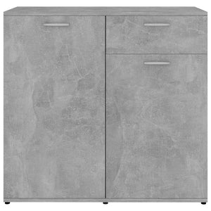 Μπουφές Γκρι του Σκυροδέματος 160 x 36 x 75 εκ. από Μοριοσανίδα