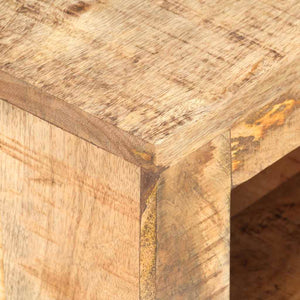 Έπιπλο Τηλεόρασης 90x30x40 εκ. Μασίφ Ακατέργαστο Ξύλο Μάνγκο