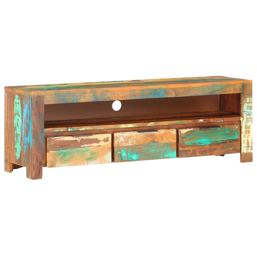 ντουλάπι τηλεόρασης  119x30x41 cm Στερεό ανακυκλωμένο ξύλο
