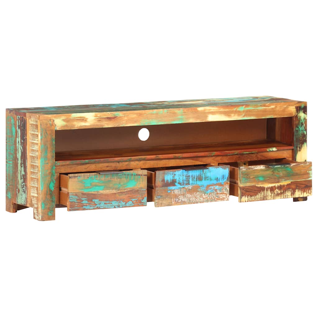 ντουλάπι τηλεόρασης  119x30x41 cm Στερεό ανακυκλωμένο ξύλο