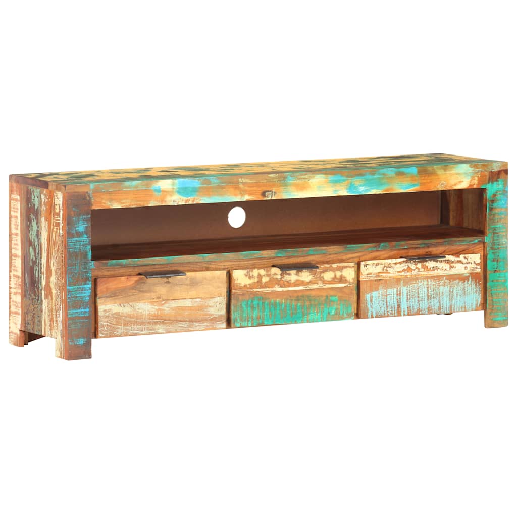 ντουλάπι τηλεόρασης  119x30x41 cm Στερεό ανακυκλωμένο ξύλο