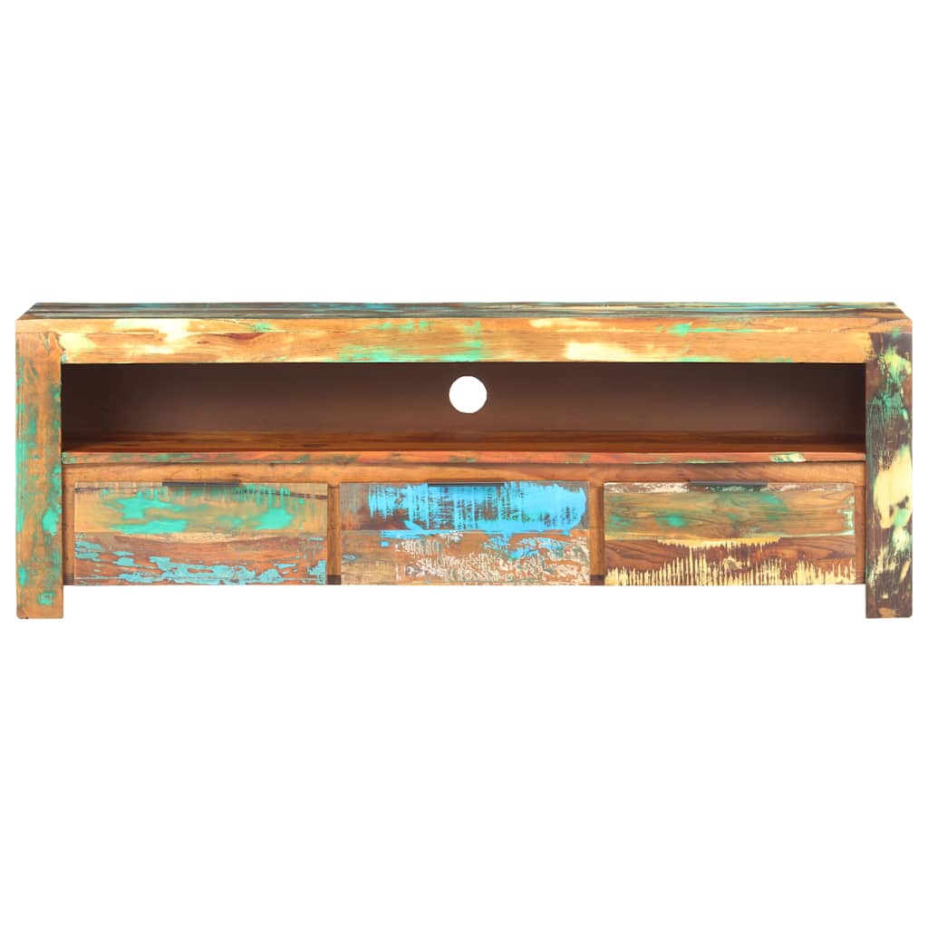 ντουλάπι τηλεόρασης  119x30x41 cm Στερεό ανακυκλωμένο ξύλο