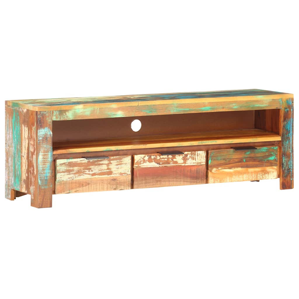 ντουλάπι τηλεόρασης  119x30x41 cm Στερεό ανακυκλωμένο ξύλο