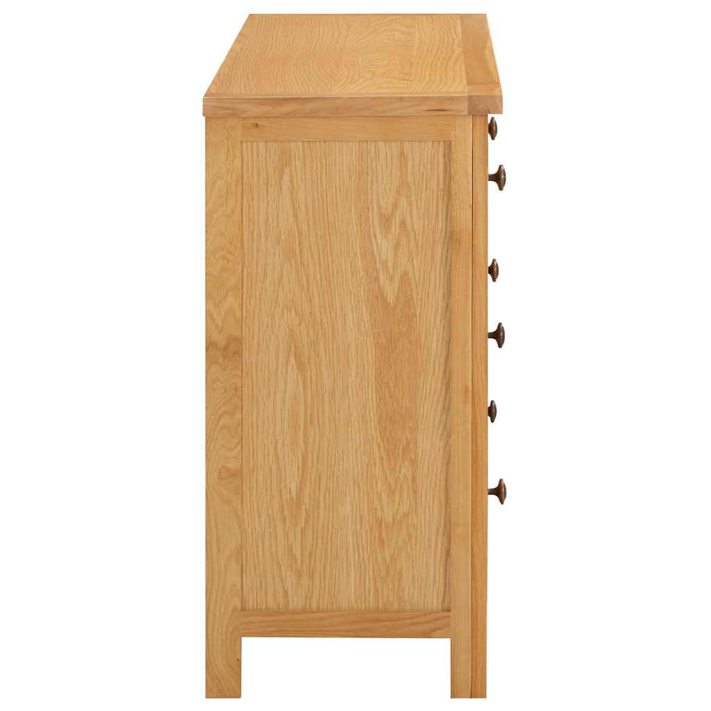 Συρταριέρα 105 x 33,5 x 73 εκ. από Μασίφ Ξύλο Δρυός - PAKOBAZAAR