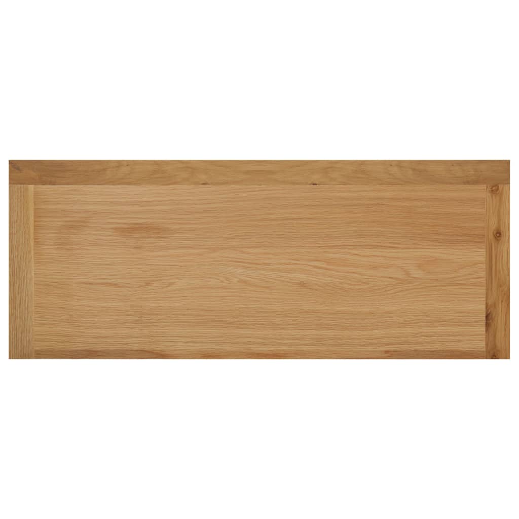 Κάβα Κρασιών για 11 Φιάλες 80x32x80 εκ. από Μασίφ Ξύλο Δρυός - PAKOBAZAAR