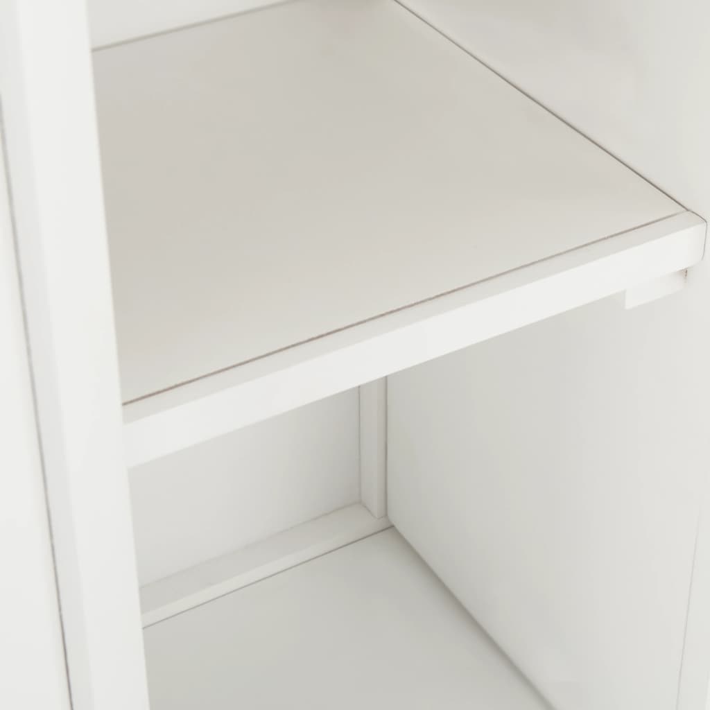 Κάβα Κρασιών 80 x 32 x 80 εκ. από Μασίφ Ξύλο Δρυός - PAKOBAZAAR