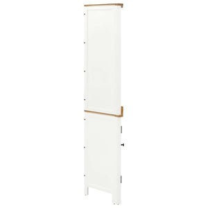 Έπιπλο/Ντουλάπι Γωνιακό 59 x 36 x 180 εκ. από Μασίφ Ξύλο Δρυός