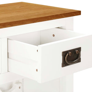 Κάβα Κρασιών 72 x 32 x 90 εκ. από Μασίφ Ξύλο Δρυός - PAKOBAZAAR