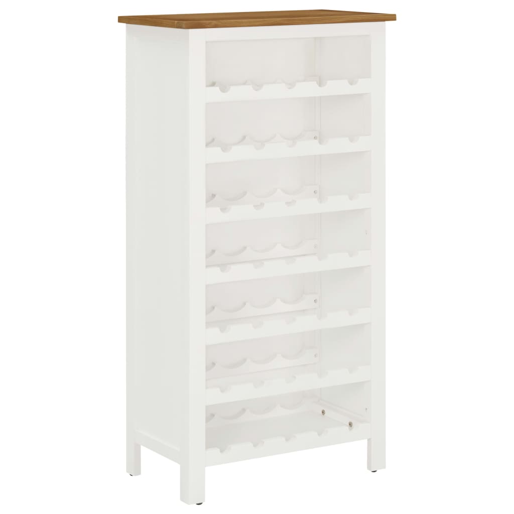 Κάβα Κρασιών 56 x 32 x 110 εκ. από Μασίφ Ξύλο Δρυός - PAKOBAZAAR