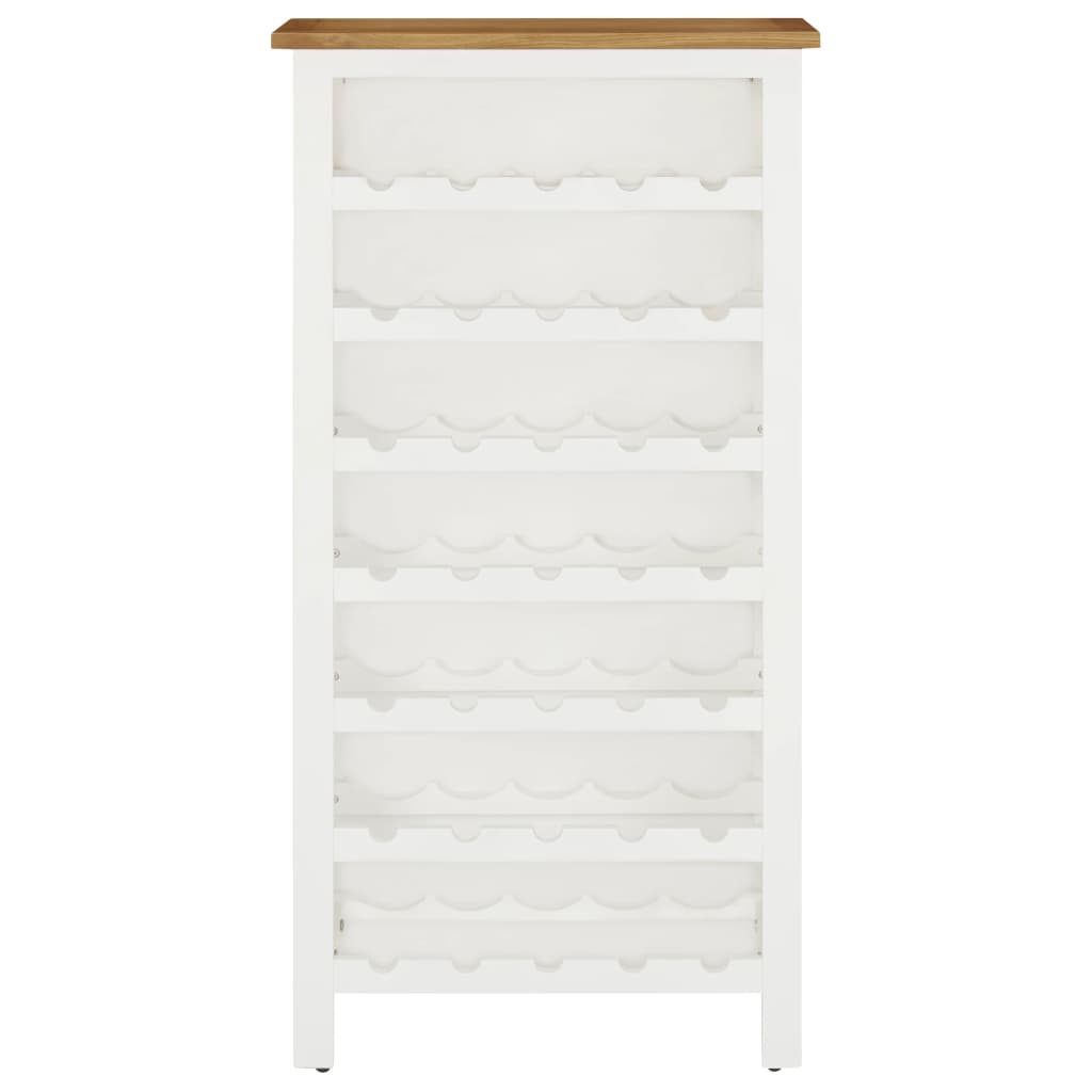 Κάβα Κρασιών 56 x 32 x 110 εκ. από Μασίφ Ξύλο Δρυός - PAKOBAZAAR