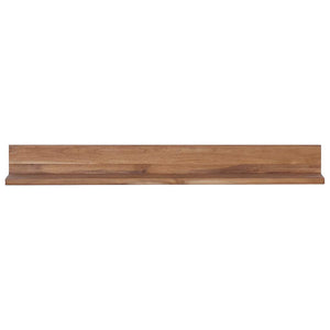 Ράφια Τοίχου 2 Τεμ. 90 x 10 x 10 εκ. από Μασίφ Ξύλο Teak
