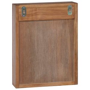 Ντουλάπι με Καθρέφτη 30 x 10 x 40 εκ. Μασίφ Ξύλο Teak