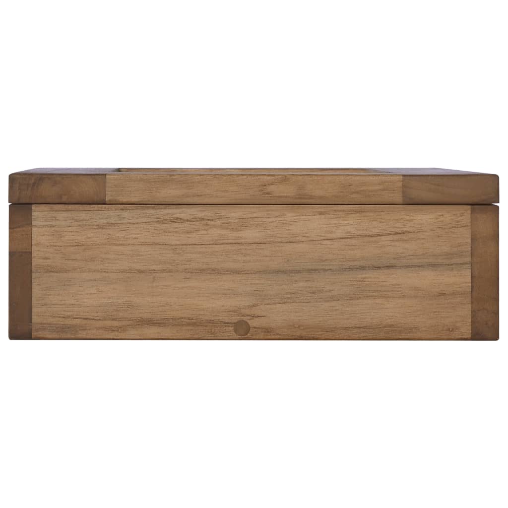 Ντουλάπι με Καθρέφτη 30 x 10 x 40 εκ. Μασίφ Ξύλο Teak