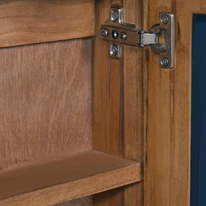 Ντουλάπι με Καθρέφτη 30 x 10 x 40 εκ. Μασίφ Ξύλο Teak