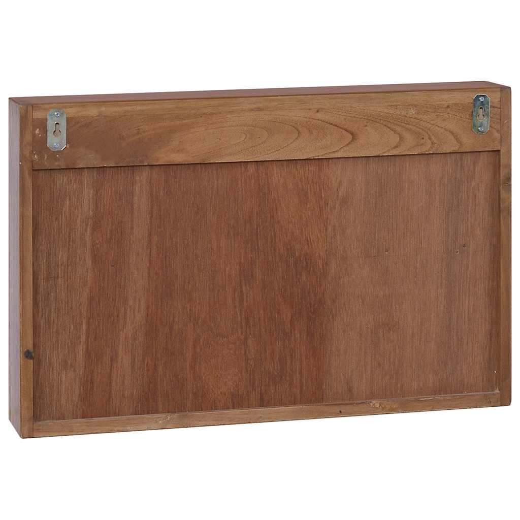 Ντουλάπι με Καθρέφτη 60 x 10 x 40 εκ. Μασίφ Ξύλο Teak