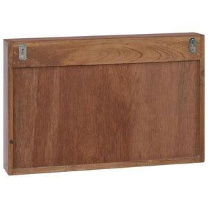 Ντουλάπι με Καθρέφτη 60 x 10 x 40 εκ. Μασίφ Ξύλο Teak
