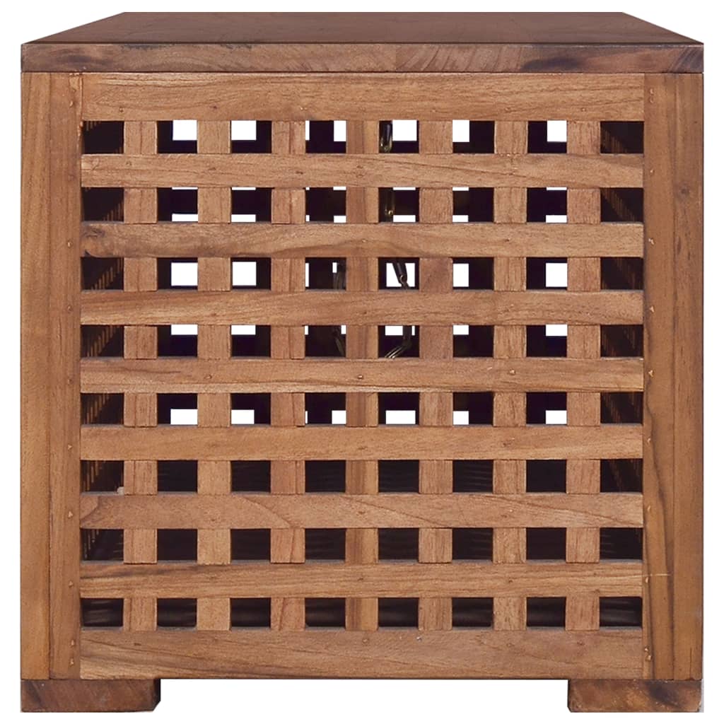 Κουτί Αποθήκευσης 110 x 40 x 40 εκ. από Μασίφ Ξύλο Teak