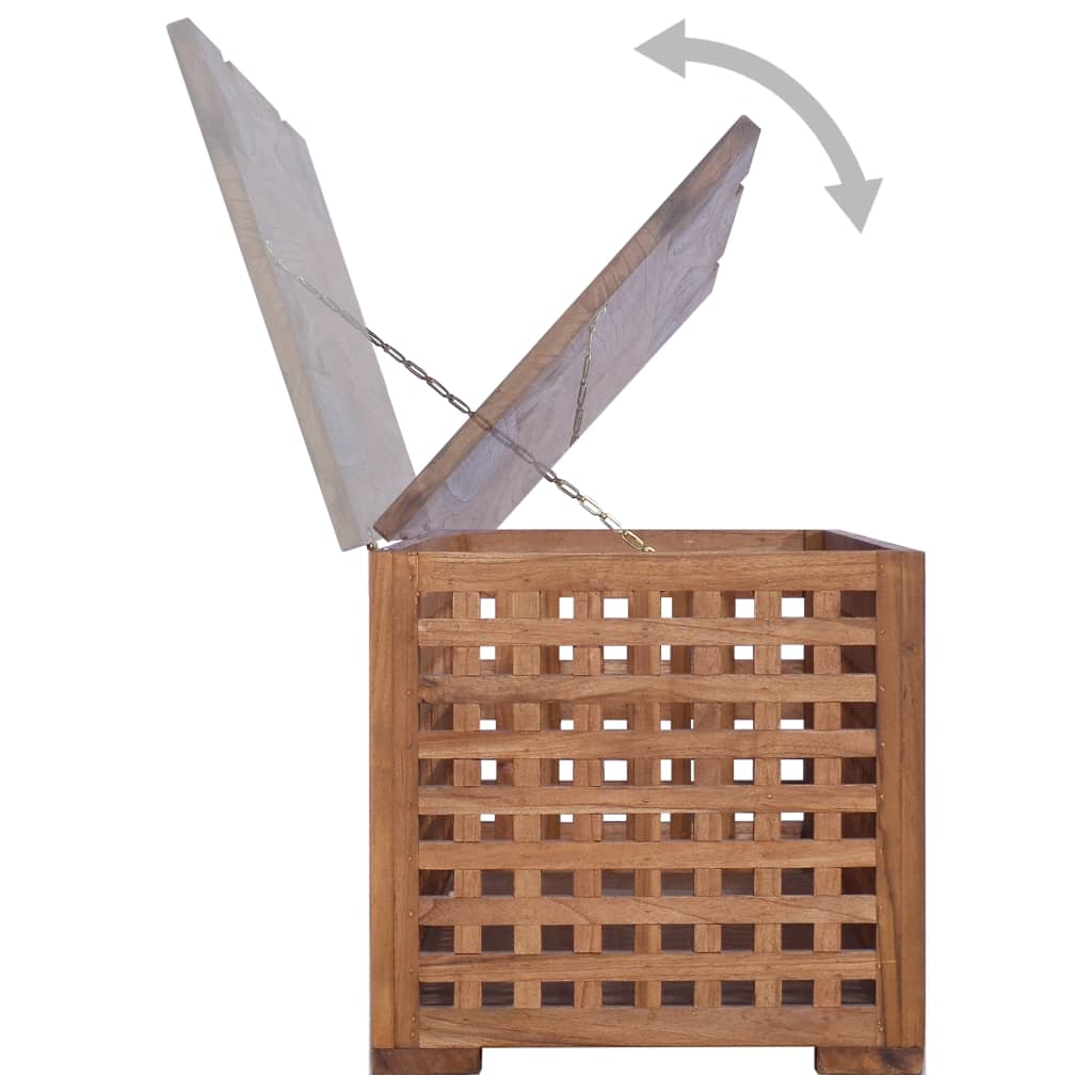 Κουτί Αποθήκευσης 110 x 40 x 40 εκ. από Μασίφ Ξύλο Teak